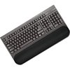 Safco Keyboard Wrist Support, 18"x3-1/2"x1-1/3", Black SAF90208